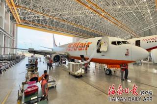 海南自貿(mào)港迎來首單韓國進境飛機維修業(yè)務